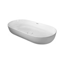 Duravit 037980 Luv Washbowl Without Tap Hole White 1