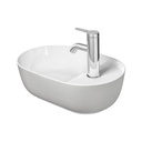 Duravit 038142 Luv Single Hole Washbowl Grey Satin 1