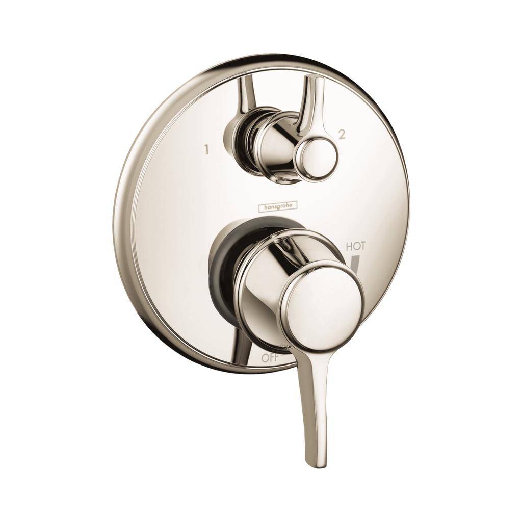 Hansgrohe 04449830 Ecostat Ecostat Classic Pressure Balance Trim With Diverter Polished Nickel 1