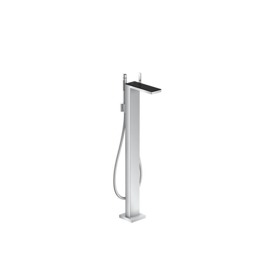 Hansgrohe 47440601 Axor Freestanding Tub Filler Trim With 1.75 GPM Handshower Chrome Black 1