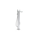 Hansgrohe 47440001 Axor Freestanding Tub Filler Trim With 1.75 GPM Handshower Chrome 1