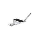 Hansgrohe 47430601 Axor 4 Hole Roman Tub Set Trim With 1.75 GPM Handshower Chrome Black 1