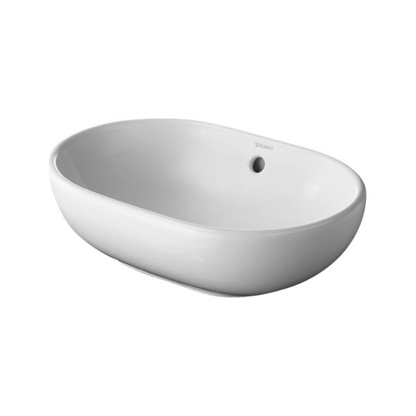 Duravit 033550 Foster Washbowl Without Faucet Deck White WonderGliss 1