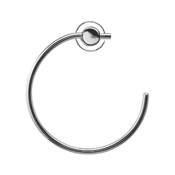 Duravit 009921 D Code Towel Ring Chrome 1