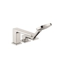 Hansgrohe Metropol 32556821 3 Hole Roman Tub Set Trim Brushed Nickel 1