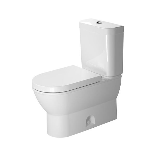 Duravit 212601 Darling New Two Piece Toilet Without Tank WonderGliss 1