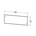 Duravit LC7387 L-Cube Mirror With Lighting 2