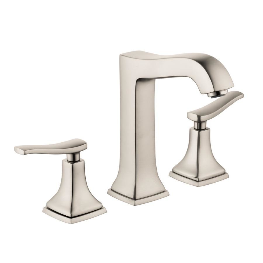 Hansgrohe 31331821 Metropol Classic Widespread Faucet 160 Lever Handles Brushed Nickel 1