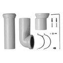 Duravit Vario Connector Set for Horizontal and Vertical Outlet 1
