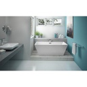Fleurco BCA6829 Calando Grande Acrylic Bathtub White 1