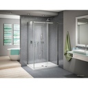 Fleurco NAP4836 APOLLO 2 Sided Closes Against Return Panel Brushed Nickel 1