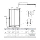 Fleurco NA48 APOLLO In-Line Panel And Door Chrome 2
