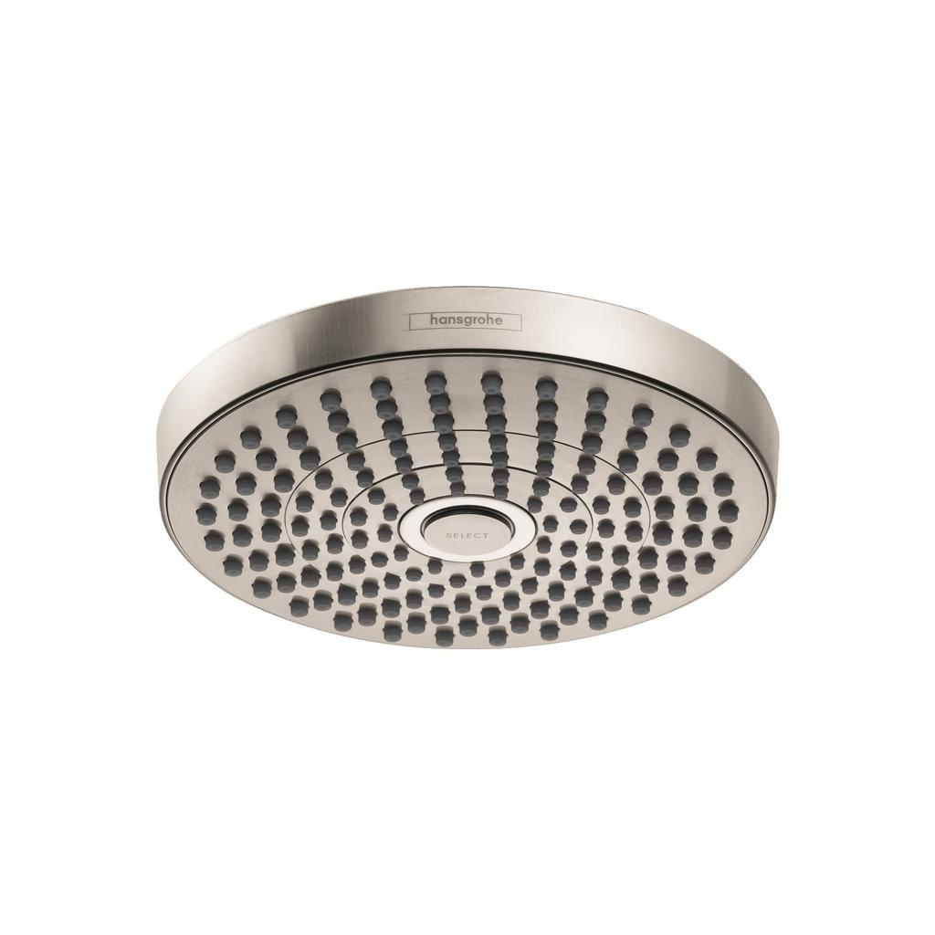 Hansgrohe 04388820 Croma Select S Showerhead 180 Brushed Nickel 1