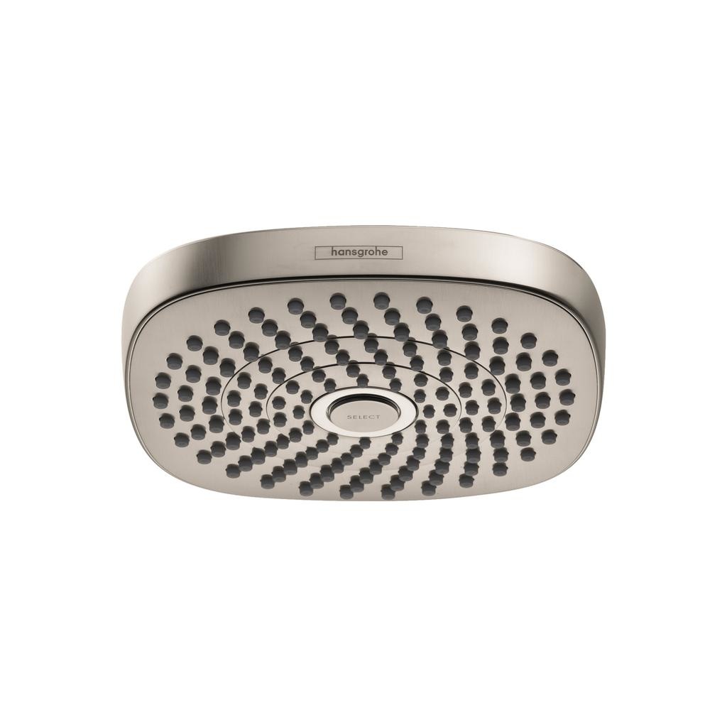 Hansgrohe 04387820 Croma Select E Showerhead 180 Brushed Nickel 1
