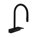 Hansgrohe 73837671 Aquno Select Pull Down Kitchen Faucet Matte Black 1