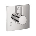 Hansgrohe 04880000 Ecostat Diverter Trim Square Trio Quattro Chrome 1
