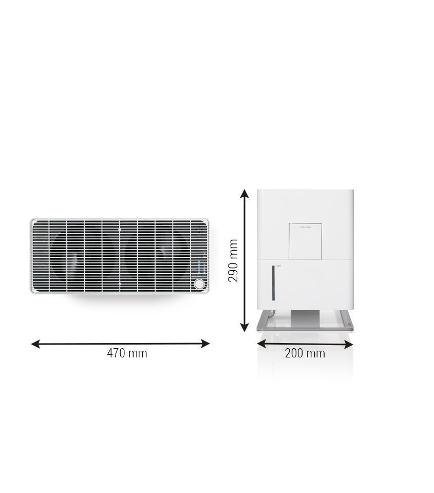 Stadler Form O-025 Oskar Big Evaporative Humidifier Black