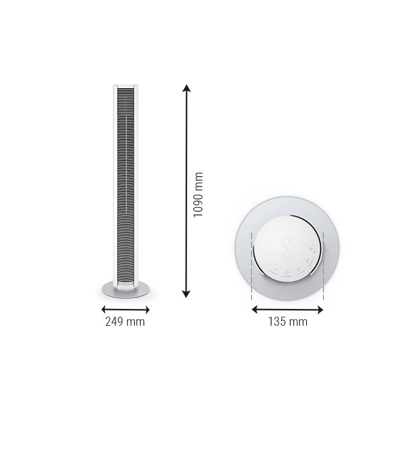 Stadler Form P-012 Stadler Form Peter Tower Fan - White