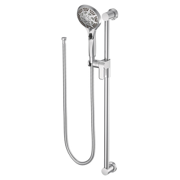 Moen 3671EPBN 5F Eco Hh W/Slide Bar Bn