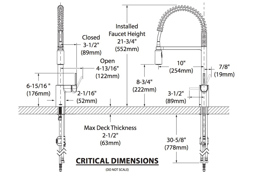 Moen 5923BG Align Pulldown Spring