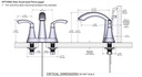 Moen 6172BN Glyde 2H Centerset Bn