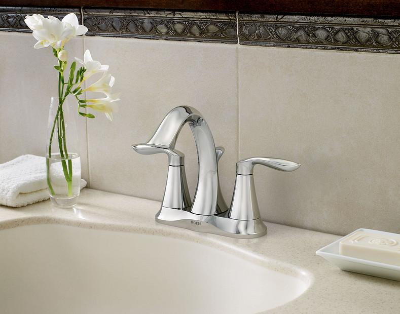 Moen 6410BN Eva 2H Lavatory Bn
