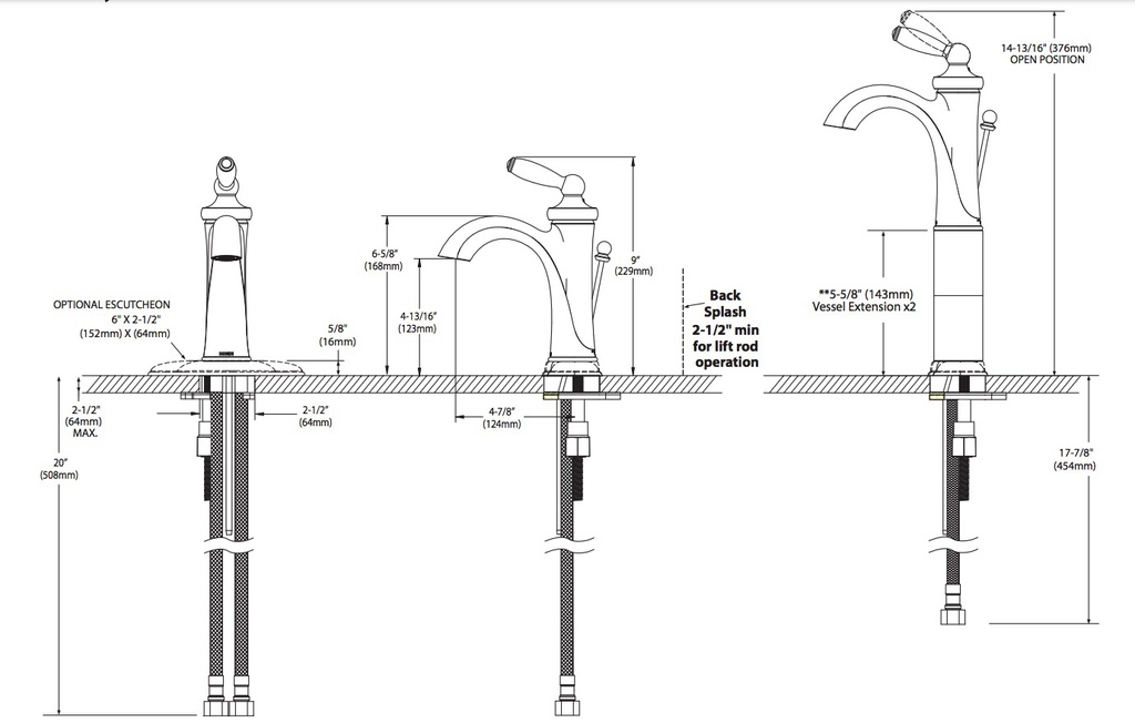Moen 6600BN Brantford 1H Bn