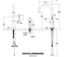 Moen 7365BL Align 1H Kitchen Bl