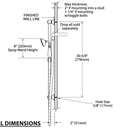 Moen S12107EP Weymouth Hh Shower W/ Slidebar Ep Chr