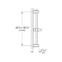 Grohe 27500000 Euphoria Shower Rail 36" Chrome 2