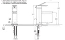 Moen S6700BN 90 Degree Lavatory Sgl Mnt Bn