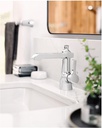 Moen S6981BN Flara Lavatory 1Hdl Single Hole Bn