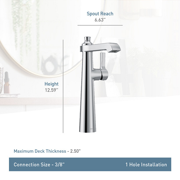 Moen S6982BN Flara Vessel 1H Bn