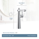 Moen S6982BN Flara Vessel 1H Bn