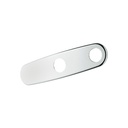 Grohe 07555000 10" Euro Escutcheon Two Hole Chrome 1
