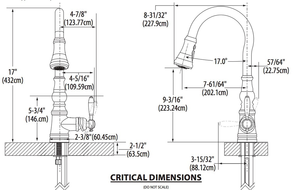 Moen S73004BG Weymouth Pulldown Faucet Bg
