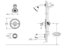 Moen T2183EPBN Trim Dartmoor Posi Tub/Shower Eco Bn