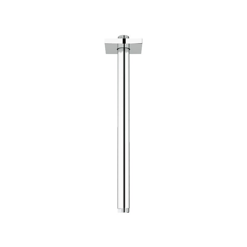 Grohe 27487000 12&quot; Ceiling Shower Arm Square Flange Chrome 1
