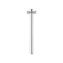 Grohe 27487000 12" Ceiling Shower Arm Square Flange Chrome 1
