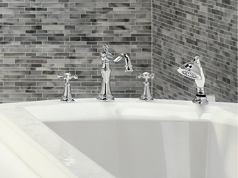 Moen TS21102ORB Trim Weymouth Roman Tub With Hh Cross Or