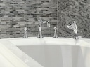 Moen TS21102ORB Trim Weymouth Roman Tub With Hh Cross Or