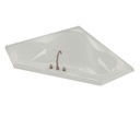 Maax 100053-096-001 Tryst Comb. Whirl. & Aeroeffect White