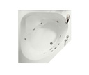 Maax 101077-RL-096-001 Tandem 6060 Comb. Whirl. & Aeroeffect White