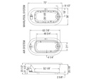Maax 102788-000-001 Aigo 7236 Regular White