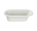 Maax 102788-056-001 Aigo 7236 Hydrofeel & Aerofeel White