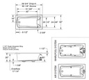 Maax 105310-L-004-001 Release 6032 Hydromax White
