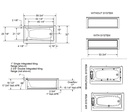 Maax 105548-L-001-001 Exhibit 6032 (Ifs) Afr Double Til.Flange Whirlpool White