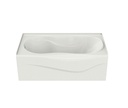 Maax 105726-R-107-001 Murmur 6032 A Hydrosens (6 Spa Jets) White