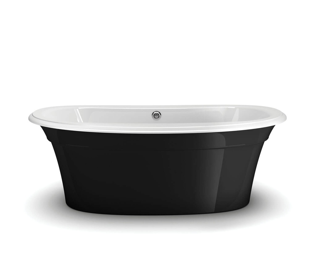 Maax 105744-000-015 Ella 6636 Sleek Regular Black