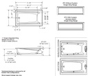 Maax 106185-096-001 Exhibit 7242 Comb. Whirl. & Aeroeffect White